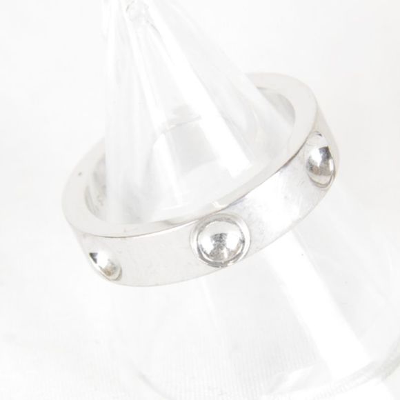 Used" Louis Vuitton Q912i/ugd034 Petite Berg Empreinte Ring 55 #15 750 Box/case - Picture 3 of 11